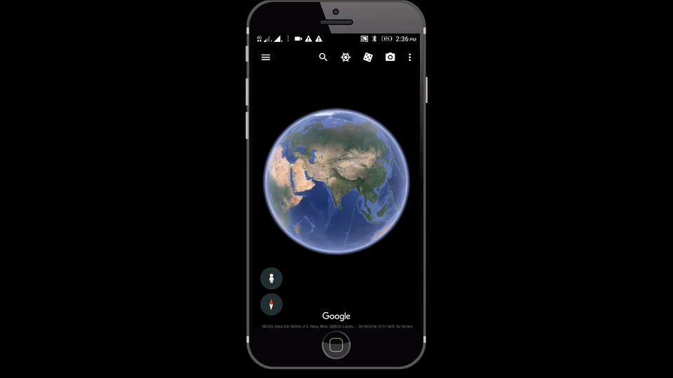 Tracking Phone Location Using Google Earth