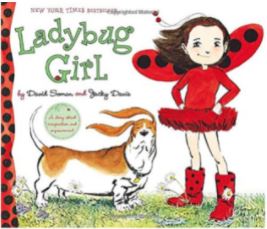 LadyBug Girl and Bingo.